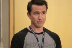 Rob McElhenney in 'Abbott Elementary's crossover with 'It's Always Sunny in Philadelphia'