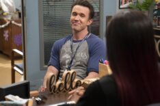 Rob McElhenney in 'Abbott Elementary's crossover with 'It's Always Sunny in Philadelphia'