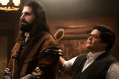 Kayvan Novak and Harvey Guillén in 'What We Do in the Shadows' Season 6