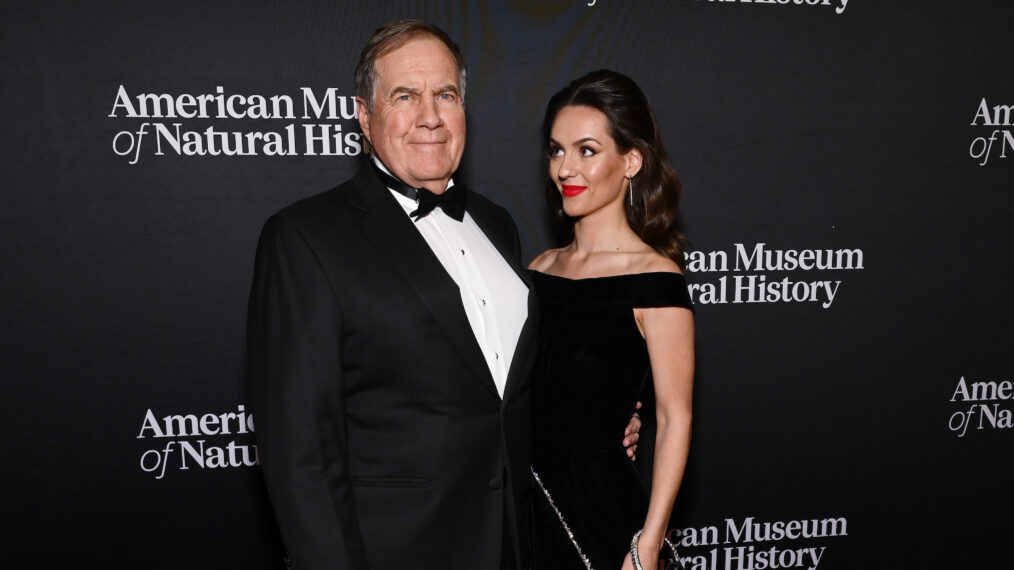 Bill Belichick and Jordon Hudson attend The American Museum of Natural History's 2024 Museum Gala at American Museum of Natural History on December 05, 2024 in New York City.