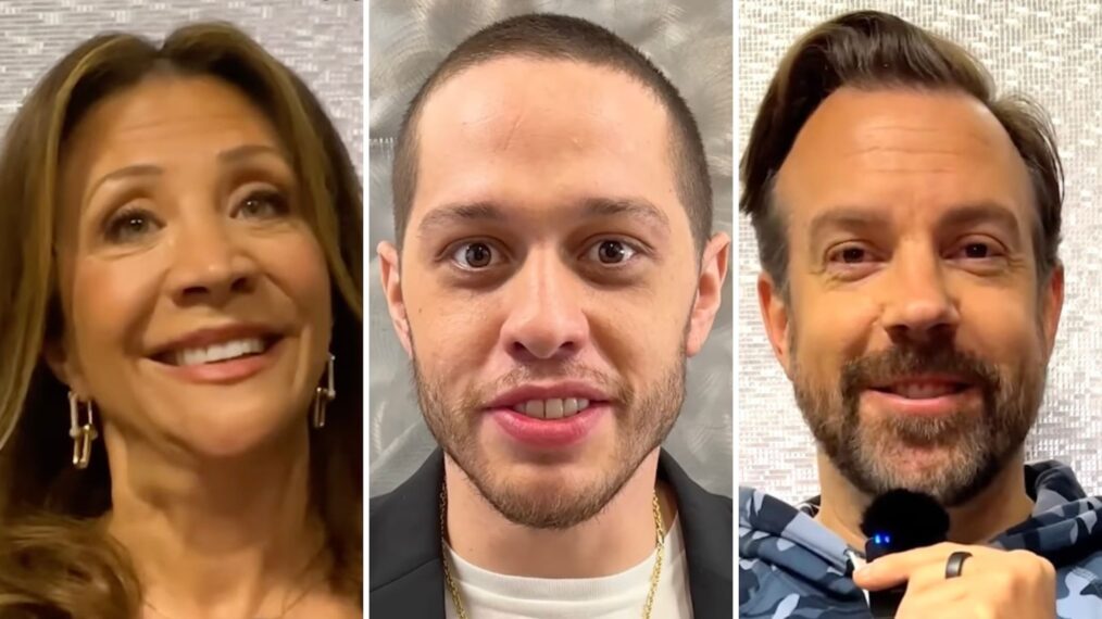 Cheri Oteri, Pete Davidson, and Jason Sudeikis