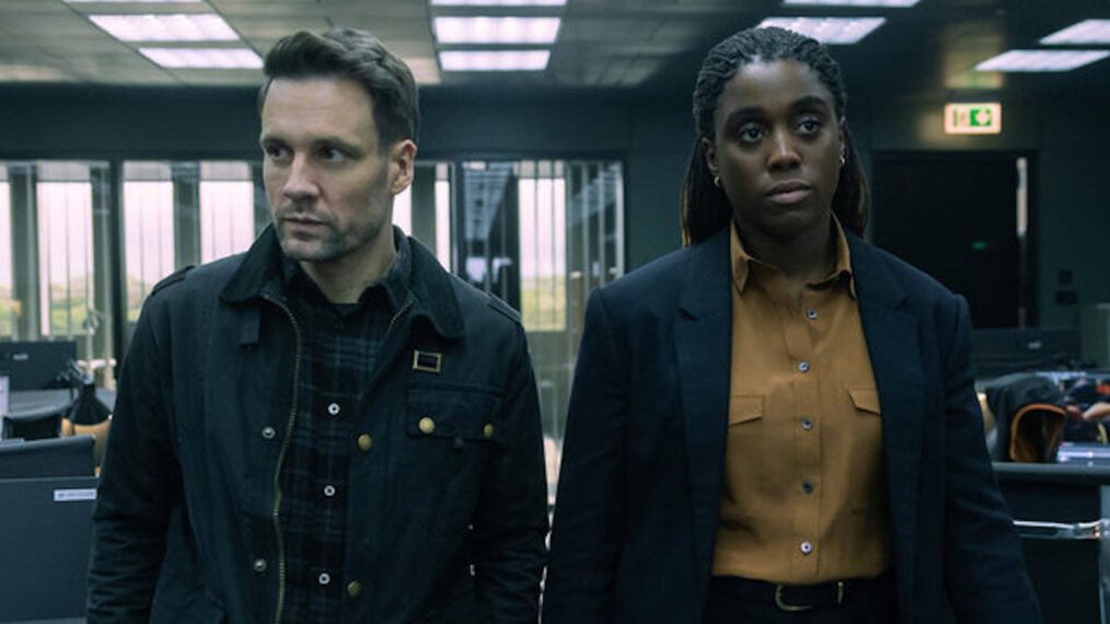 Nick Blood as Vince, Lashana Lynch as Bianca in 'The Day of the Jackal' Season 1 finale