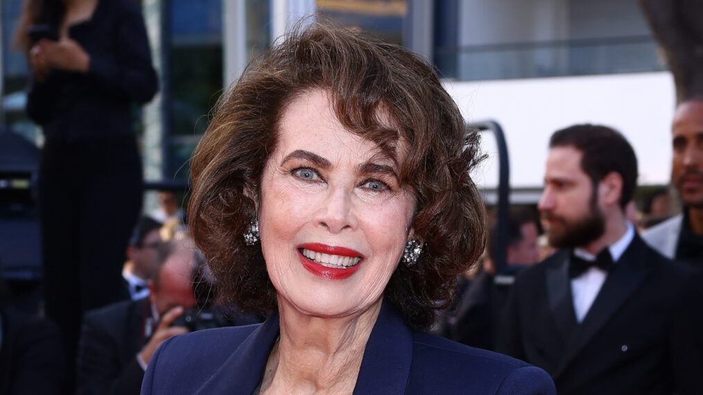 Dayle Haddon on red carpet