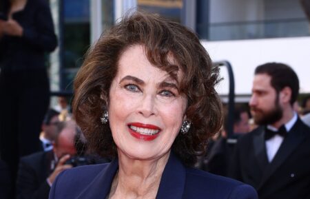 Dayle Haddon on red carpet