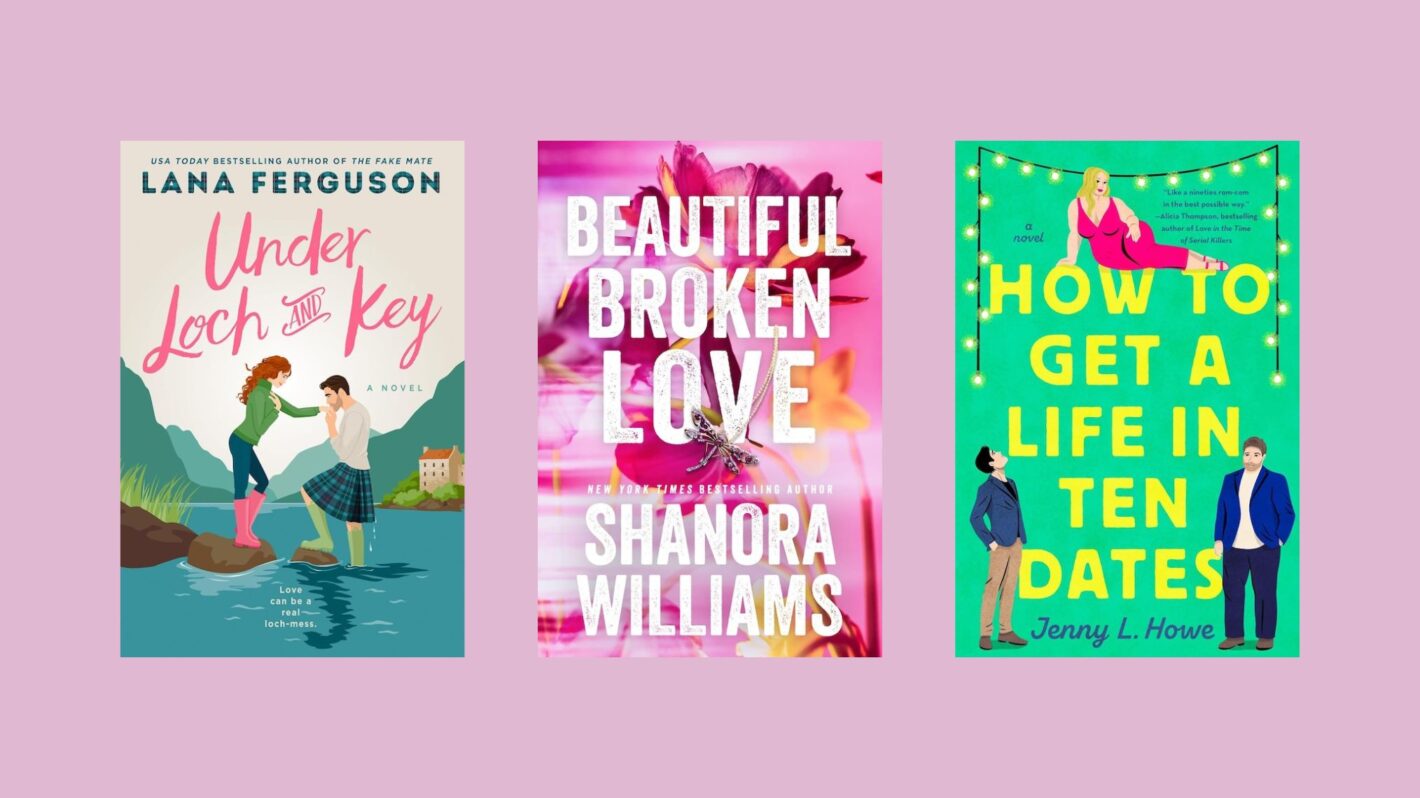 Under Loch and Key, Beautiful Broken Love and How to Get a Life in Ten Dates covers