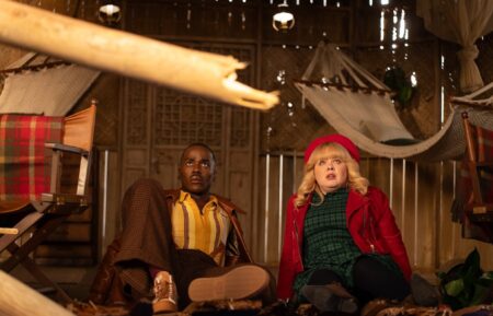 Ncuti Gatwa as the Doctor and Nicola Coughlan as Joy — 'Doctor Who' 2024 Christmas Special 