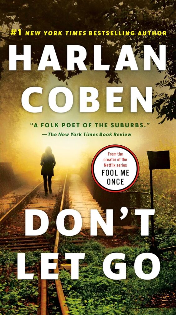 Book cover of Harlan Coben's 'Don't Let Go'