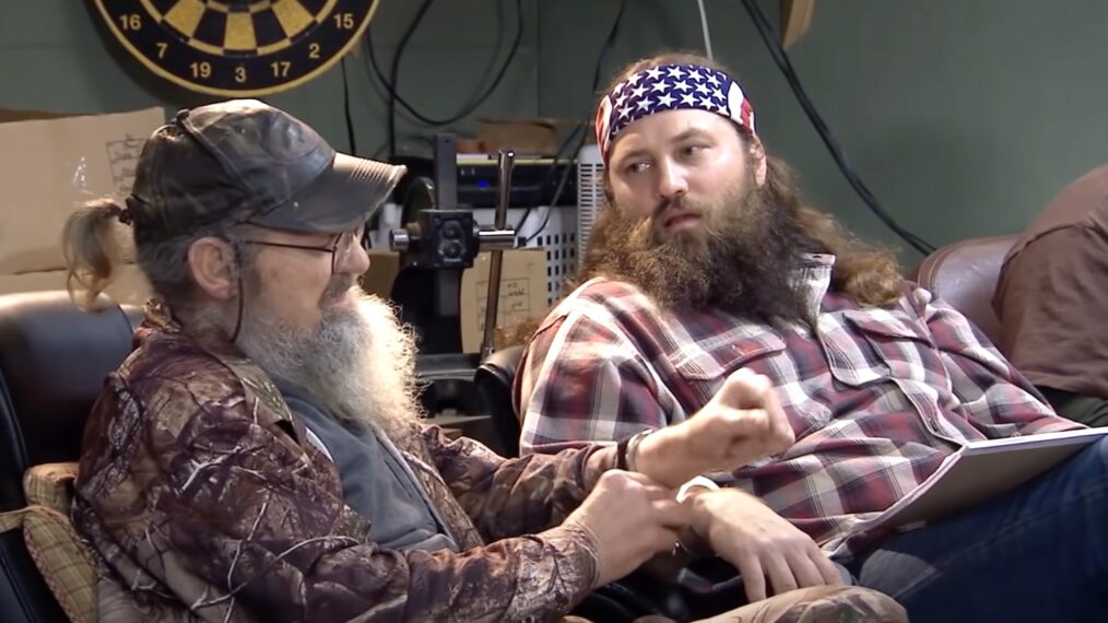 Phil and Willie on Duck Dynasty