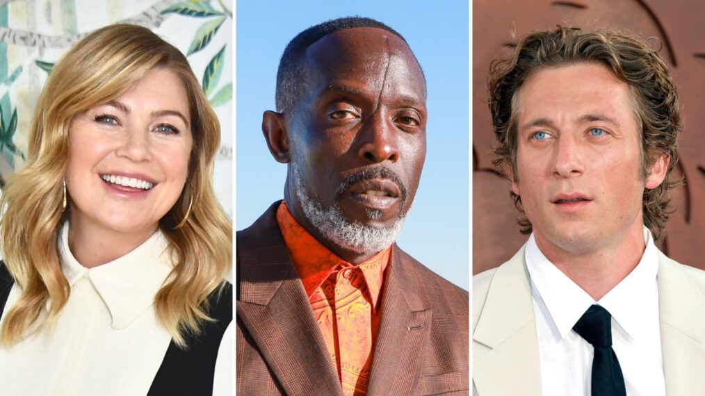 Ellen Pompeo, Michael Kenneth Williams, and Jeremy Allen White