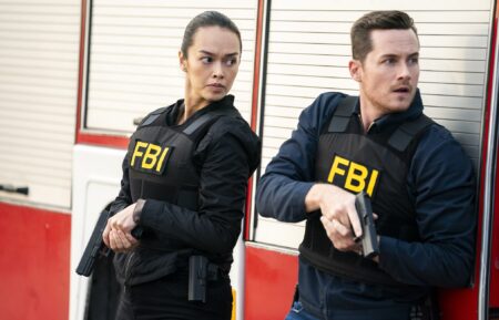 Vinessa Vidotto as Special Agent Cameron Vo and Jesse Lee Soffer as Supervisory Special Agent Wesley 