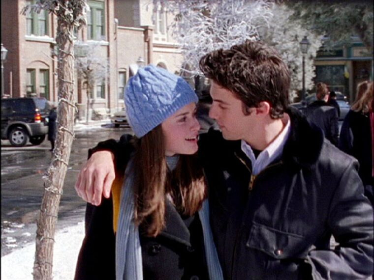 Alexis Bledel and Milo Ventimiglia in 'Gilmore GIrls'