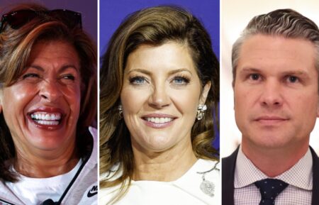 Hoda Kotb, Norah O’Donnell, Pete Hegseth