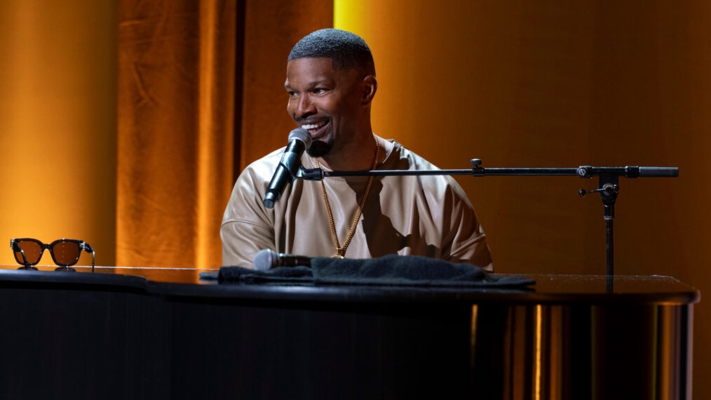 Jamie Foxx at the Alliance Theatre in Atlanta, Georgia in 'What Had Happened Was...' special