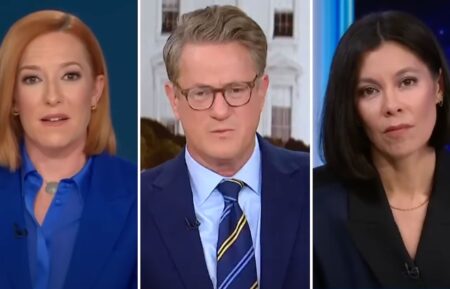 Jen Psaki, Joe Scarborough, and Alex Wagner