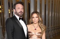 Ben Affleck, wearing Gucci, and Jennifer Lopez, wearing Gucci, attend the 2023 LACMA Art+Film Gala, Presented By Gucci at Los Angeles County Museum of Art on November 04, 2023 in Los Angeles, California.