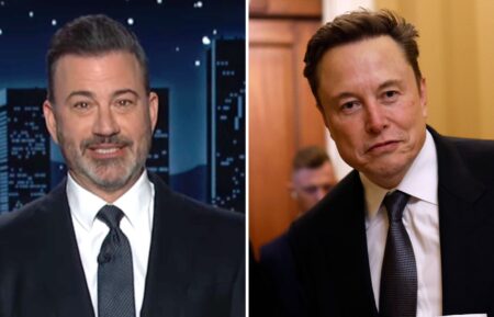 Jimmy Kimmel and Elon Musk