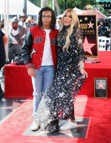 Wendy Williams with son Kevin Hunter Jr