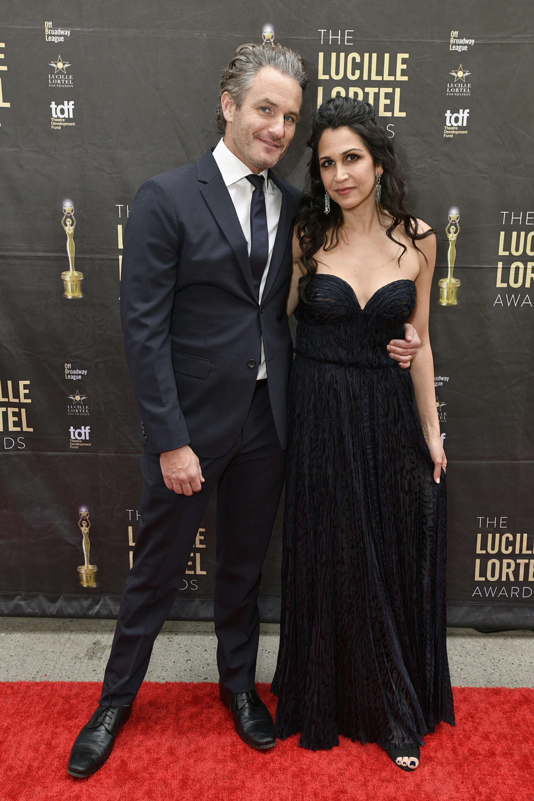 Kevin Kane and Francis Benhamou attend the 37th Annual Lucille Lortel Awards at NYU Skirball Center on May 01, 2022 in New York City.