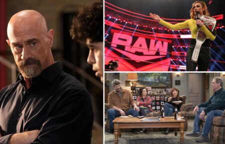 'Law & Order: Organized Crime,' 'WWE Raw,' and 'The Conners'