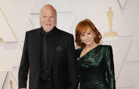 Rex Linn and Reba McEntire attends the 94th Annual Academy Awards at Hollywood and Highland on March 27, 2022 in Hollywood, California.