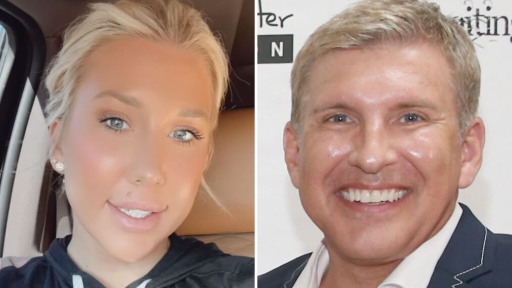 Savannah and Todd Chrisley