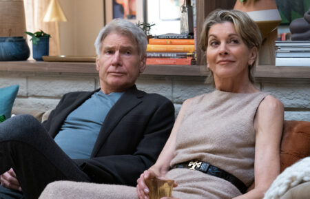 Harrison Ford and Wendie Malick in 'Shrinking' Season 2 finale