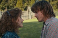 Natalia Dyer and Charlie Heaton in 'Stranger Things'