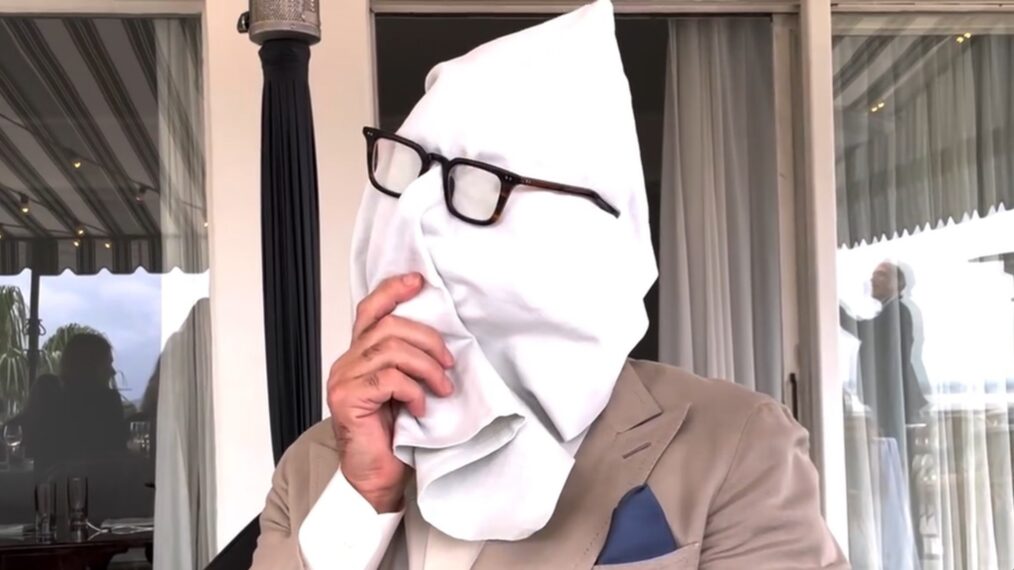 Jude Law as Mr. Napkin Head