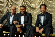 Bruno Tonioli, Anthony Anderson and Tyler Posey in 'The Real Full Monty' special