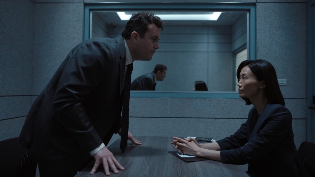 Kristian Bruun and Kim Young-ah in 'The Recruit' Season 2