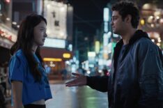 Shin Do-hyun as Yoo Jin Lee, Noah Centineo as Owen Hendricks in 'The Recruit' Season 2