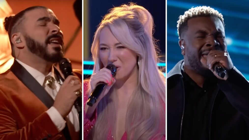 Adam Bohanan, Christina Eagle, and Jan Dan on The Voice