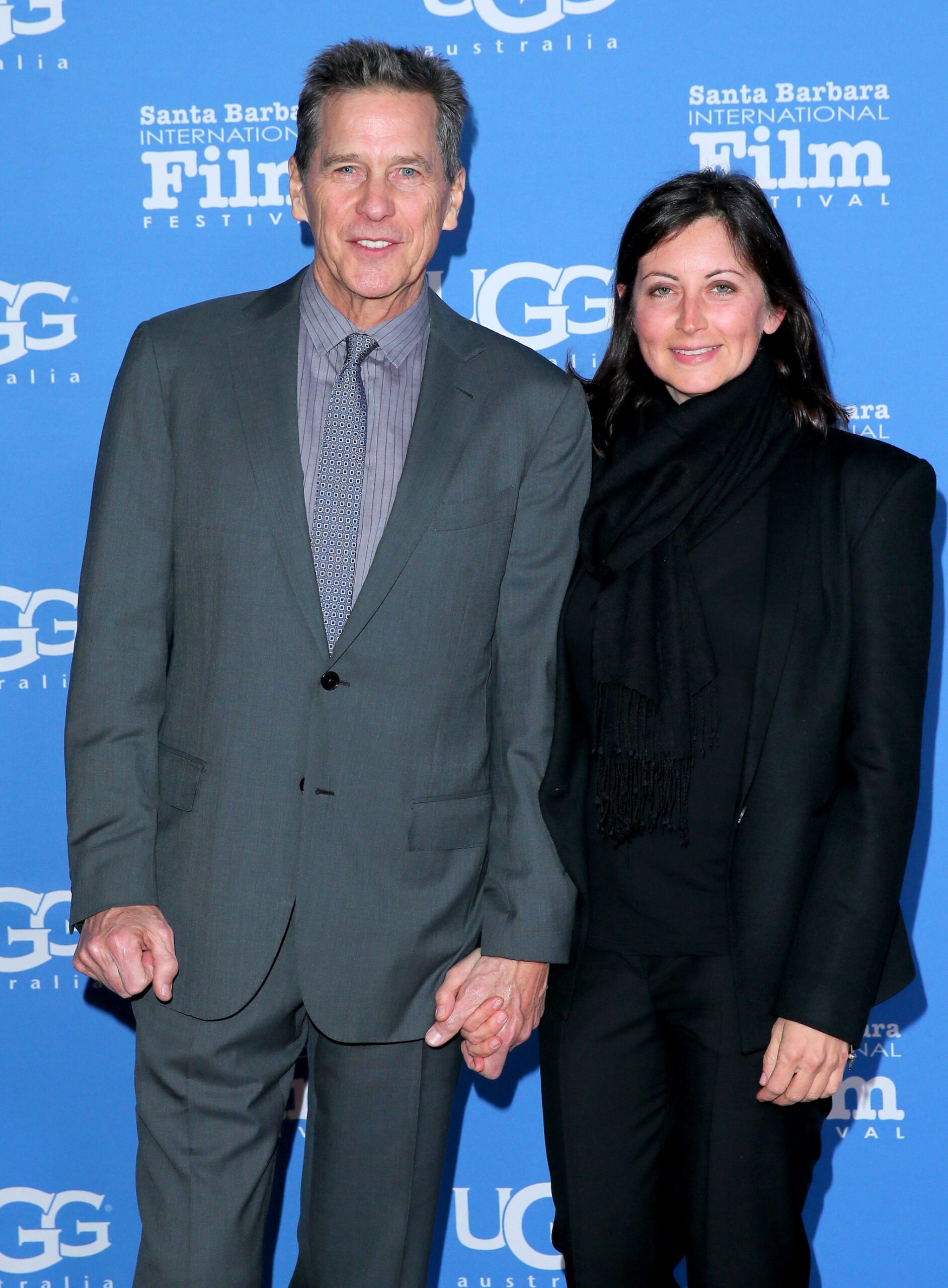 Moderator Tim Matheson and Elizabeth Marighetto attend the 