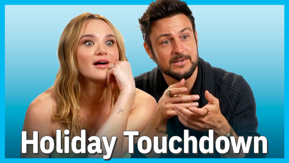 Hallmark’s ‘Holiday Touchdown’ Stars Test Their Festive Trivia Knowledge (VIDEO)