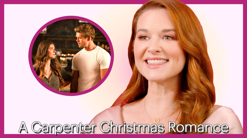 Sarah Drew Dishes on ‘Carpenter Christmas Romance’ Love Scenes & More