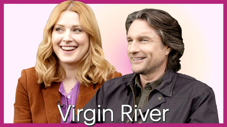 Alexandra Breckenridge and Martin Henderson talking 'Virgin River'