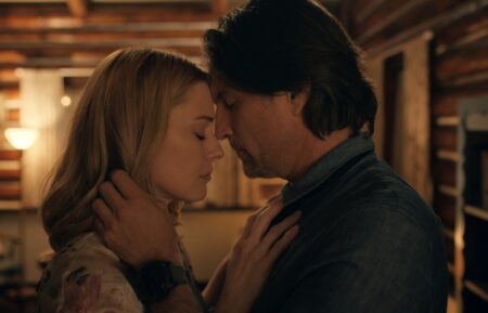 Alexandra Breckenridge as Mel Monroe, Martin Henderson as Jack Sheridan in 'Virgin River' Season 6