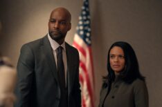 Colin Lawrence as Preacher, Kandyse McClure as Kaia in Episode 602 of 'Virgin River'