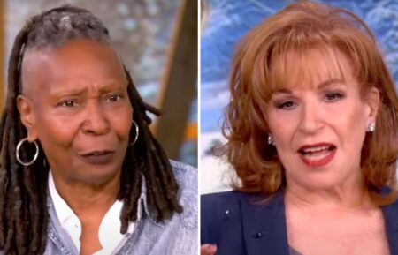 Whoopi Goldberg and Joy Behar