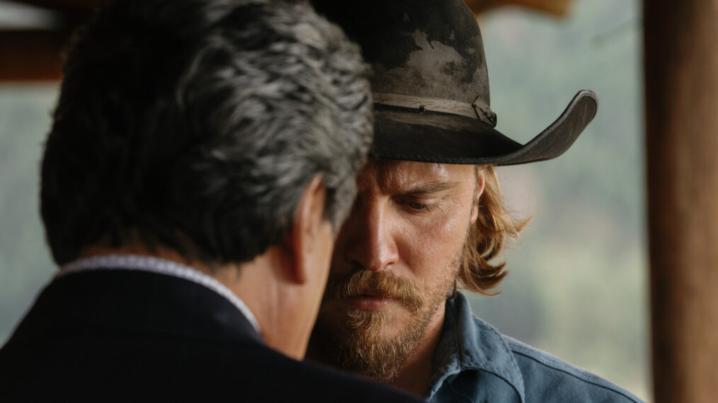 Luke Grimes and Gil Birmingham in 'Yellowstone' Season 5 finale - 'Life Is a Promise'