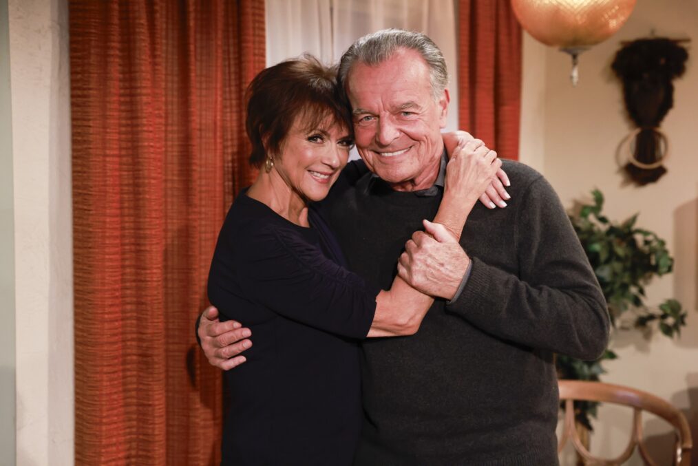 Colleen Zenk as Jordan Howard and Ray Wise as Ian Ward — 'The Young and the Restless'