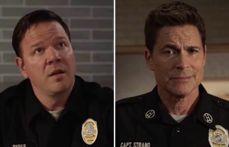 Jim Parrack as Judd and Rob Lowe as Owen — '9-1-1: Lone Star' Season 5 Episode 10 