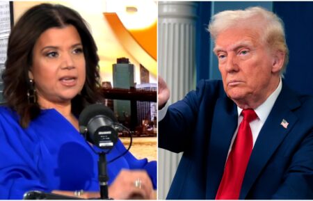 Ana Navarro and Donald Trump