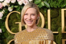 Cate Blanchett attends the 82nd Annual Golden Globe Awards at The Beverly Hilton on January 05, 2025