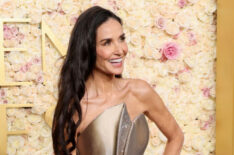 Demi Moore attends the 82nd Annual Golden Globe Awards at The Beverly Hilton on January 05, 2025