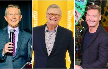 Ken Jennings, Drew Carey, and Ryan Seacrest