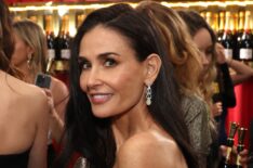 Demi Moore at the Golden Globes