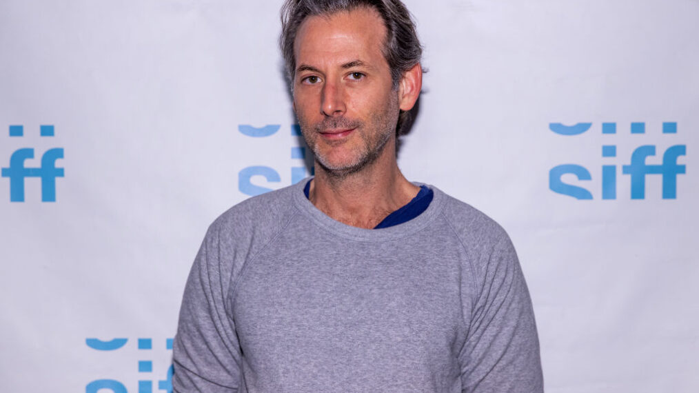 Director Jeff Baena arrives for the screening of film Spin Me Round during the Seattle Film Festival at the Egyptian Theatre on April 15, 2022 in Seattle, Washington.