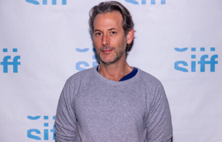 Director Jeff Baena arrives for the screening of film Spin Me Round during the Seattle Film Festival at the Egyptian Theatre on April 15, 2022 in Seattle, Washington.