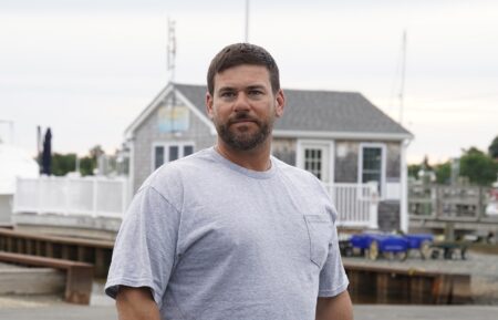 Redrum Captain Joe Dion on the Dock for Interviews, Hero Shot